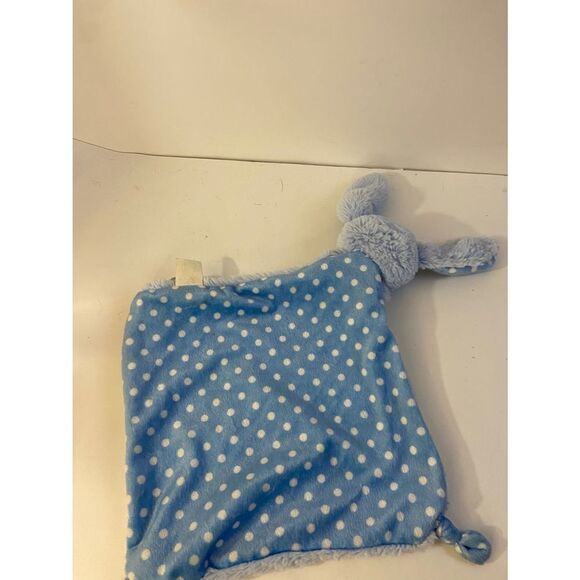 Dan Dee rabbit blankie rattles blue - Picture 2 of 3
